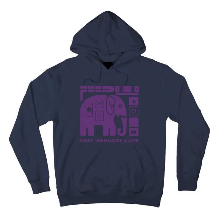 Keep Memories Alive Alzheimers Disease Awareness Tall Hoodie