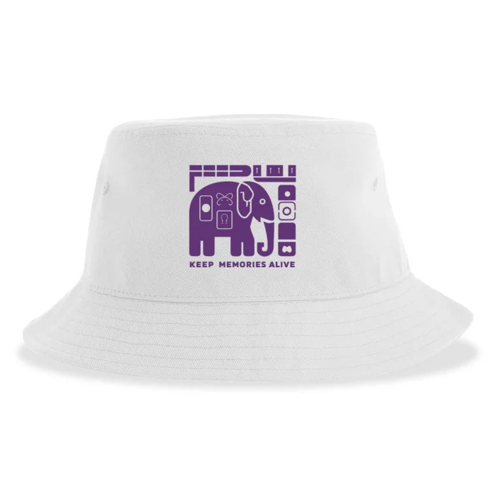 Keep Memories Alive Alzheimers Disease Awareness Sustainable Bucket Hat