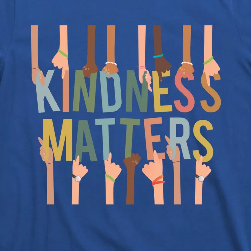 Kindness Matters Antigiftbullying Diversity Inclusion Gift T-Shirt