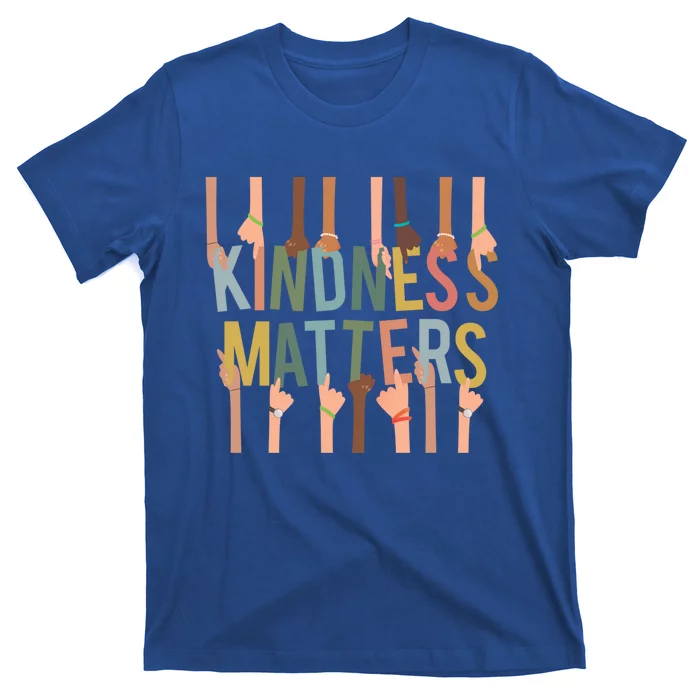 Kindness Matters Antigiftbullying Diversity Inclusion Gift T-Shirt