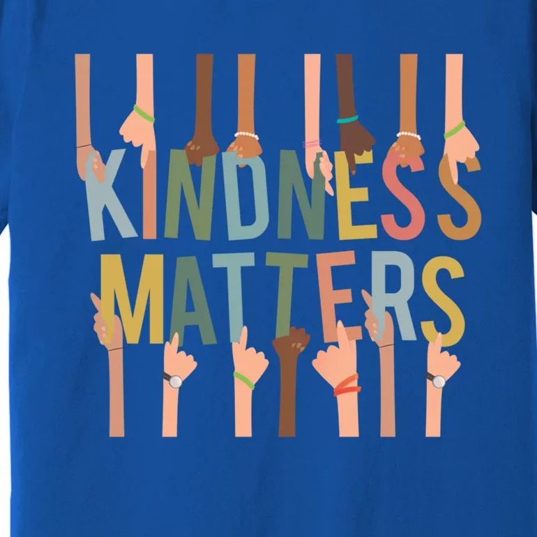 Kindness Matters Antigiftbullying Diversity Inclusion Gift Premium T-Shirt