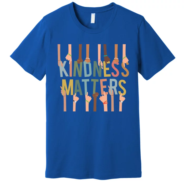 Kindness Matters Antigiftbullying Diversity Inclusion Gift Premium T-Shirt