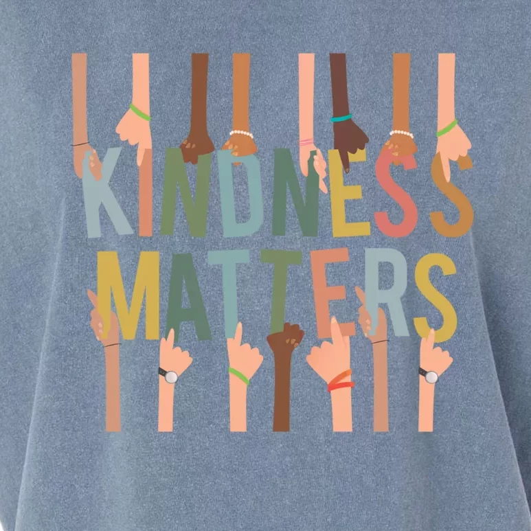 Kindness Matters Antigiftbullying Diversity Inclusion Gift Garment-Dyed Women's Muscle Tee