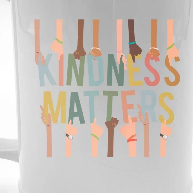 Kindness Matters Antigiftbullying Diversity Inclusion Gift Front & Back Beer Stein