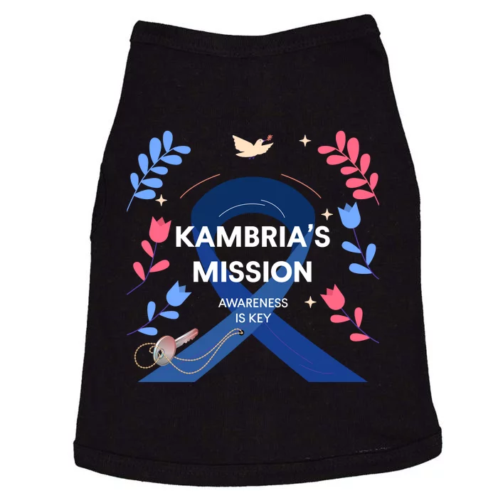 Kambria's Mission Awareness Gear Doggie Tank