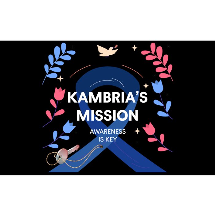 Kambria's Mission Awareness Gear Bumper Sticker