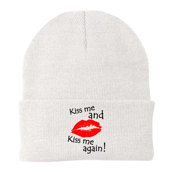 Kiss Me And Kiss Me Again Nadal Funny Kissing Knit Cap Winter Beanie