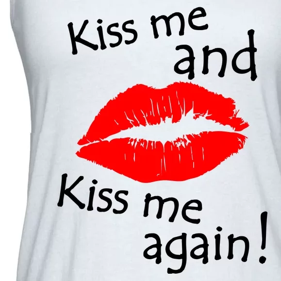 Kiss Me And Kiss Me Again Nadal Funny Kissing Ladies Essential Flowy Tank