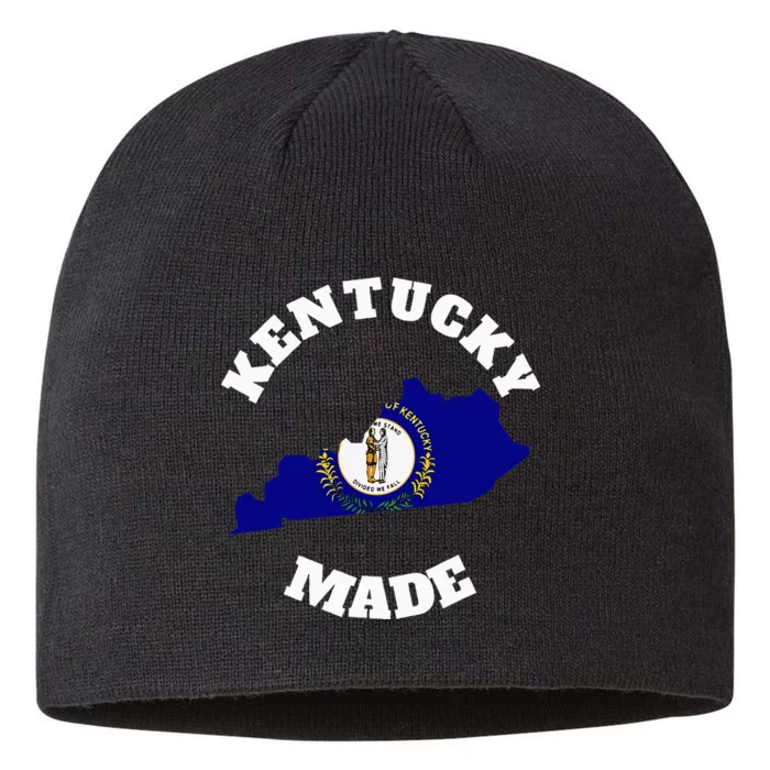 Kentucky Made Blue Kentucky Flag Kentucky State Pride 8 1/2in Sustainable Knit Beanie