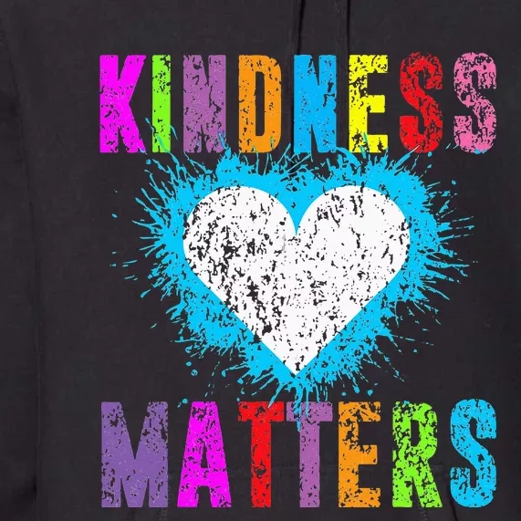 Kindness Matters Choose Kind Anti Bullying Movement Premium Hoodie