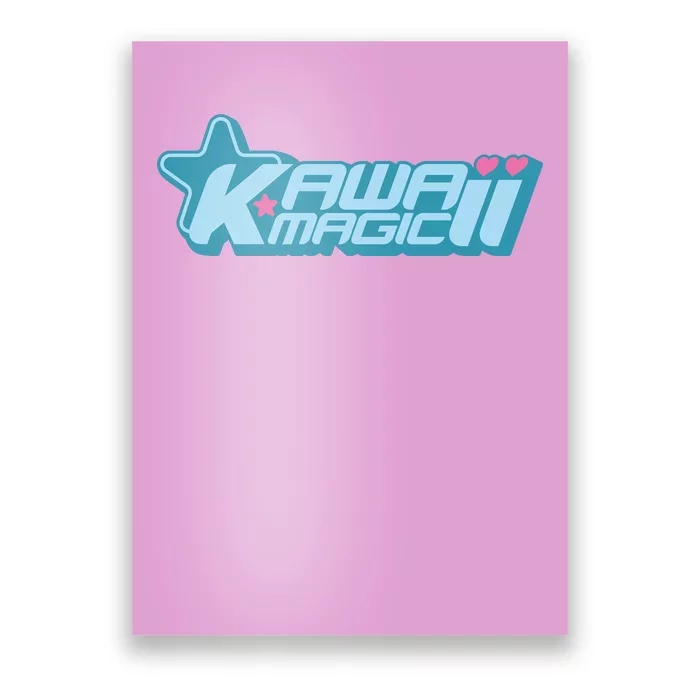 Kawaii Magic Cute Anime Poster