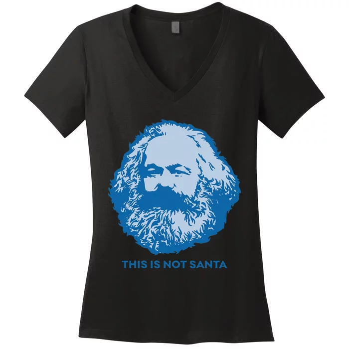 Karl Marxism Communism Socialism Philosophy Women's V-Neck T-Shirt