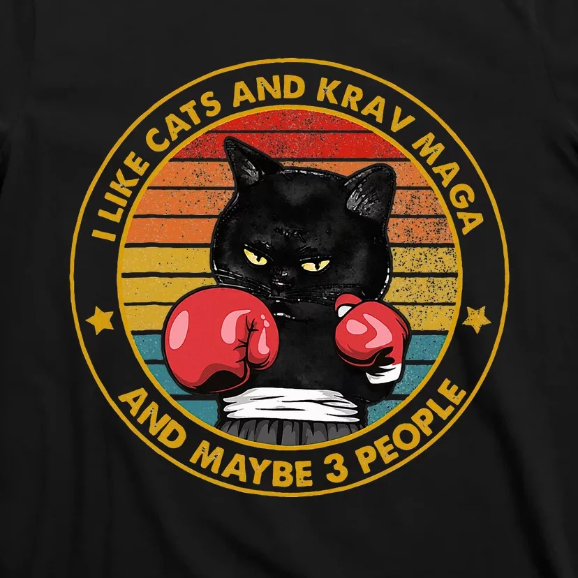 Krav Maga Cat Martial Arts Israel Defense Forces T-Shirt