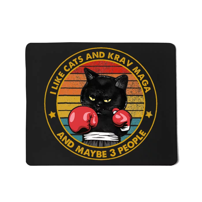 Krav Maga Cat Martial Arts Israel Defense Forces Mousepad