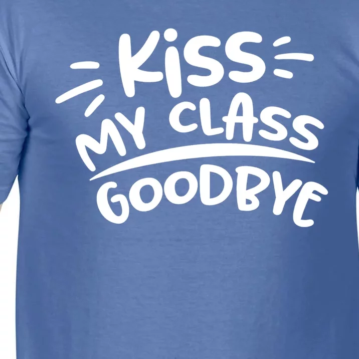 Kiss My Class Goodbye Funny Graduation Comfort Colors T-Shirt