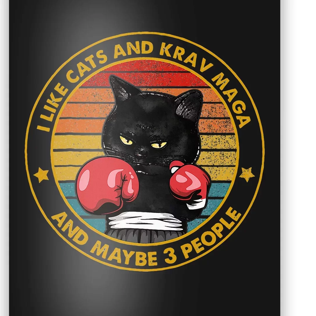 Krav Maga Cat Martial Arts Israel Defense Forces Poster