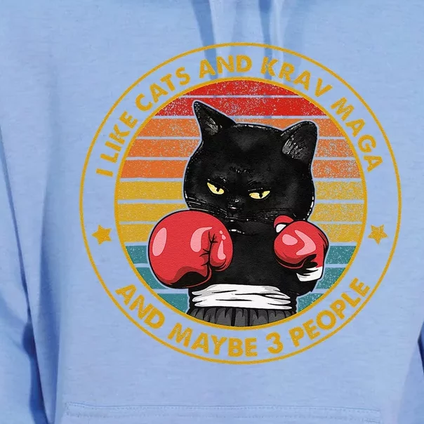 Krav Maga Cat Martial Arts Israel Defense Forces Gift Unisex Surf Hoodie