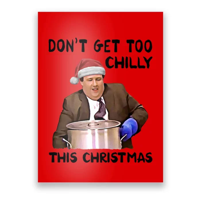 Kevin Malone Dont Get Too Chilly This Christmas Poster