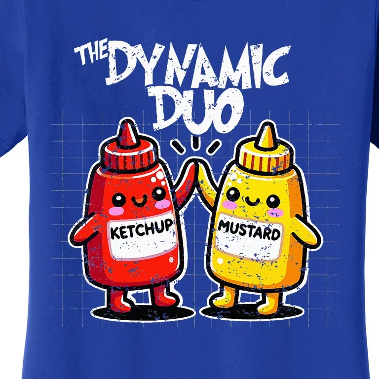 K.E.T.C.H.U.P Mustard Dynamic Duo Best Friends Women's T-Shirt