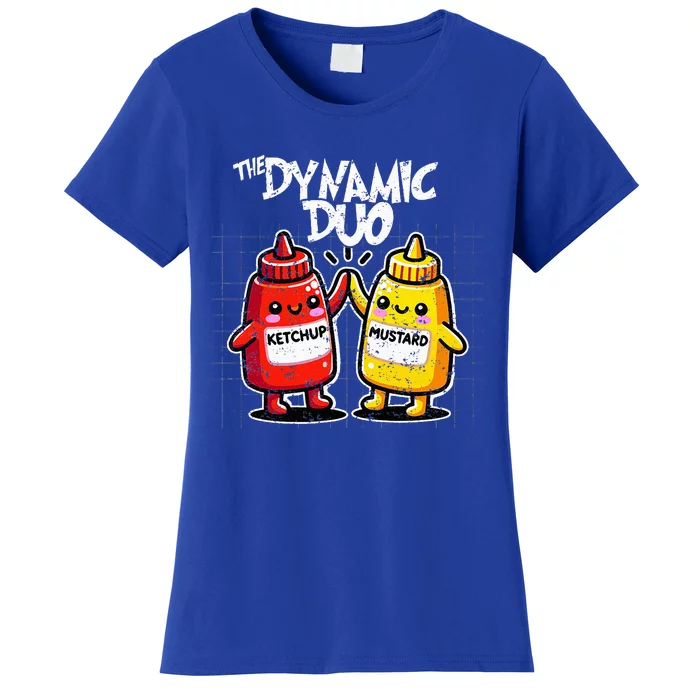 K.E.T.C.H.U.P Mustard Dynamic Duo Best Friends Women's T-Shirt