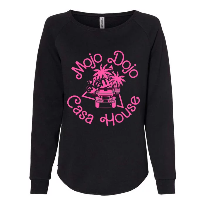 Ken Mojo Dojo Casa House I Am Kenough Ken Horse Womens California Wash Sweatshirt