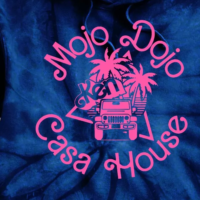 Ken Mojo Dojo Casa House I Am Kenough Ken Horse Tie Dye Hoodie