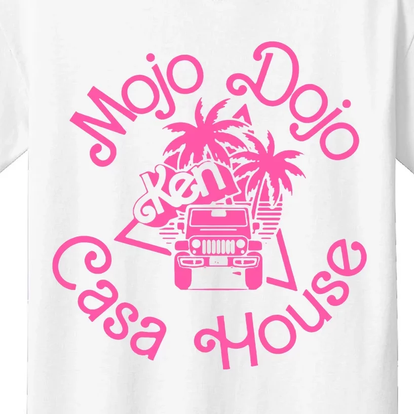 Ken Mojo Dojo Casa House I Am Kenough Ken Horse Kids T-Shirt