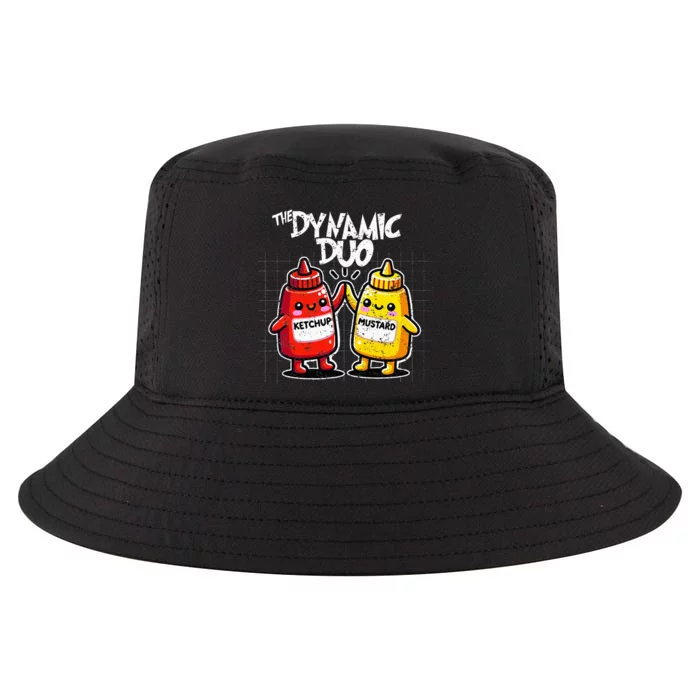 K.E.T..C.H.Up.. Mustard Dynamic Duo Best Friends Cool Comfort Performance Bucket Hat