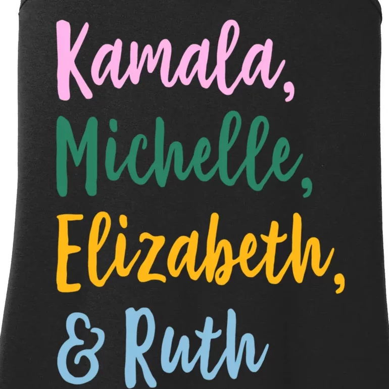 Kamala Michelle Elizabeth And Ruth Ladies Essential Tank