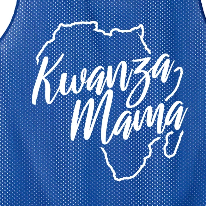 Kwanzaa Mama Funny Africanamerican Mom Gift Mesh Reversible Basketball Jersey Tank