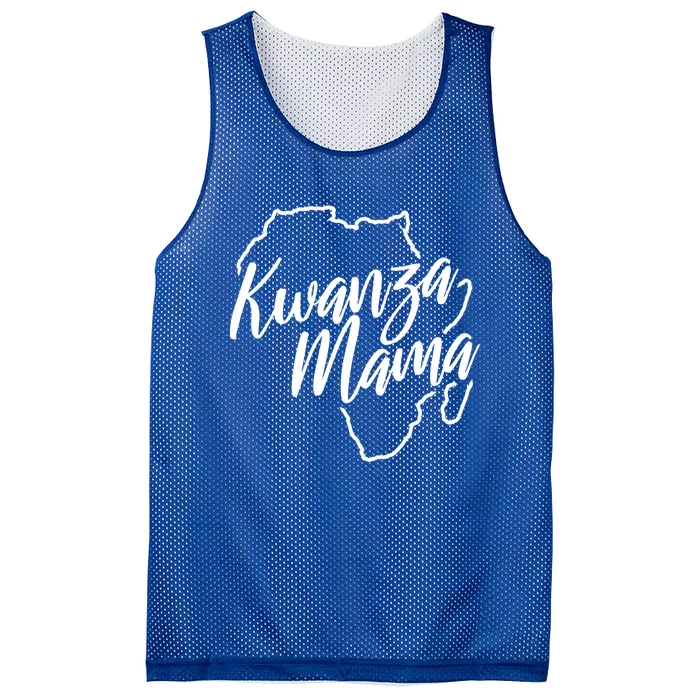 Kwanzaa Mama Funny Africanamerican Mom Gift Mesh Reversible Basketball Jersey Tank