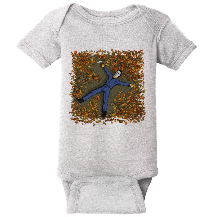 Killer Michael Fall Festive Halloween Baby Bodysuit