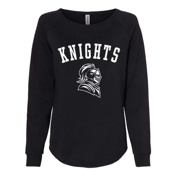 Knights Mascot For Players And Fans Womens California Wash Sweatshirt