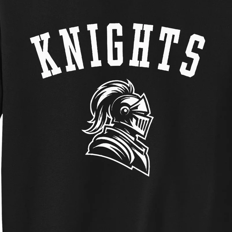 Knights Mascot For Players And Fans Tall Sweatshirt