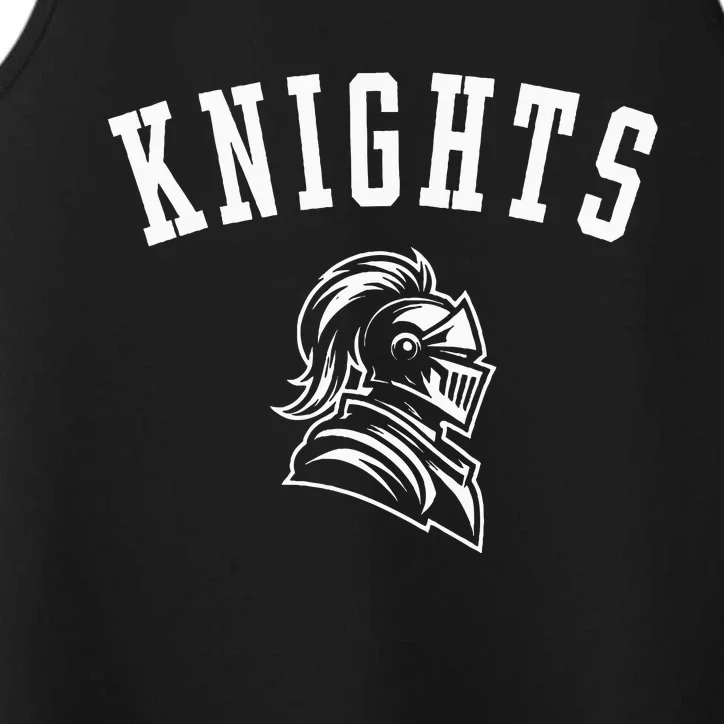 Knights Mascot For Players And Fans Performance Tank