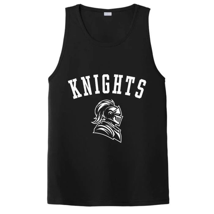 Knights Mascot For Players And Fans Performance Tank