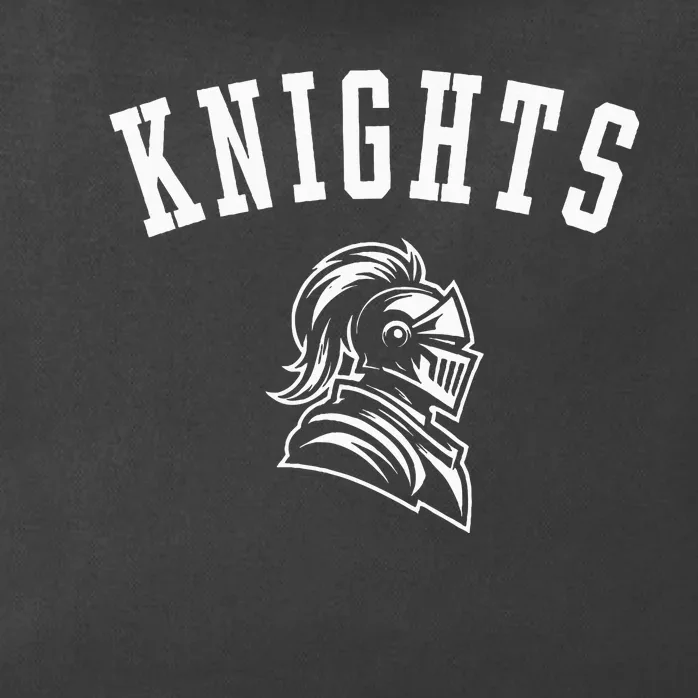 Knights Mascot For Players And Fans Zip Tote Bag