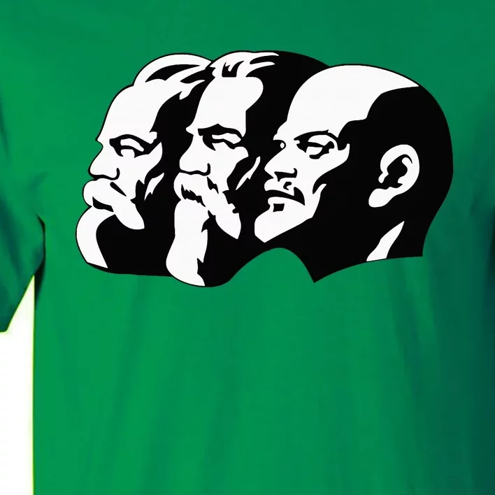 Karl Marx Friedrich Engels Vladimir Lenin Sovi8 Propaganda Tall T-Shirt