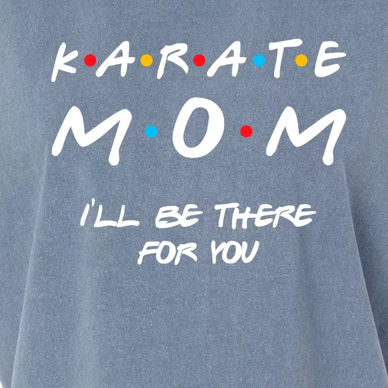 Karate Mom Girl Boy Mom For Wo Mom Life Garment-Dyed Women's Muscle Tee