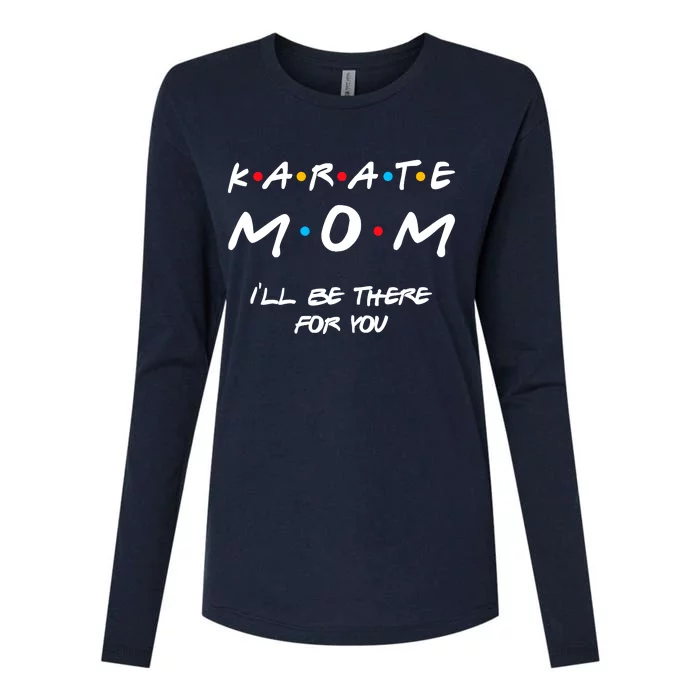 Karate Mom Girl Boy Mom For Wo Mom Life Womens Cotton Relaxed Long Sleeve T-Shirt