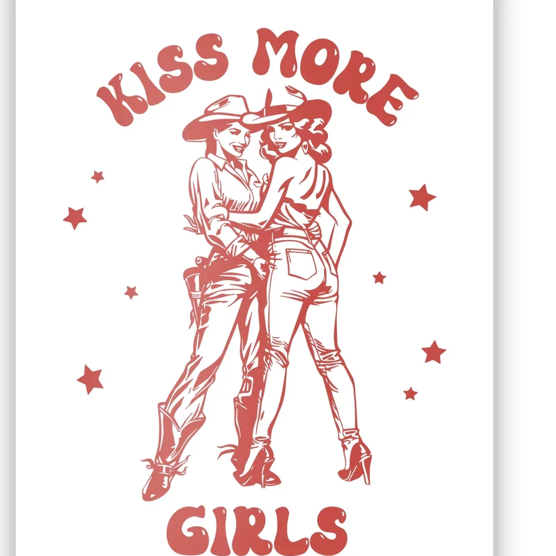 Kiss More Girl Poster