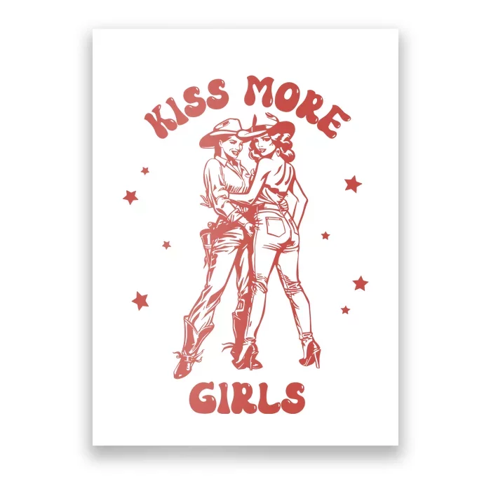 Kiss More Girl Poster