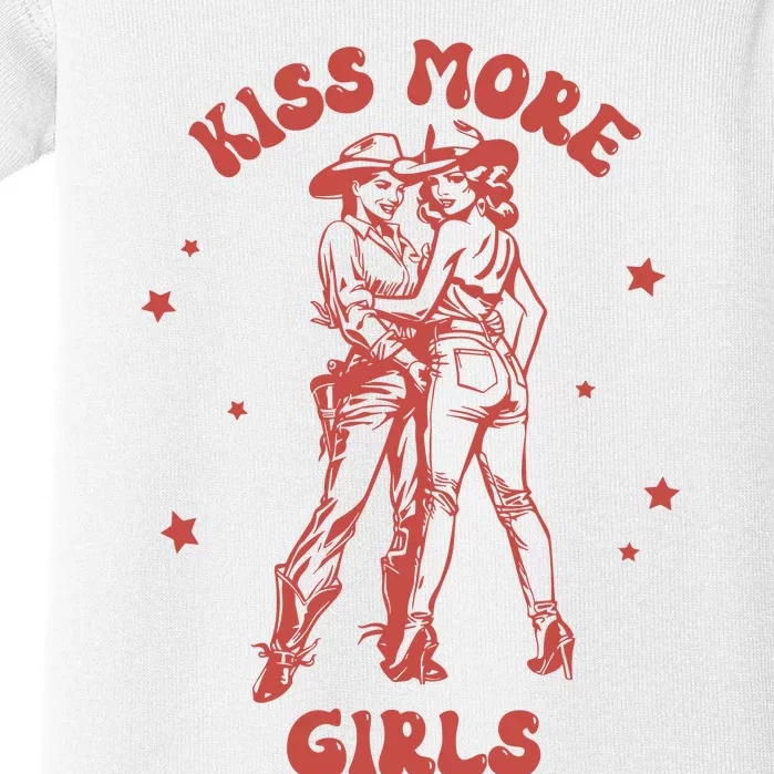 Kiss More Girl Baby Bodysuit