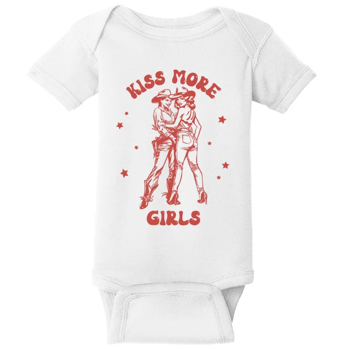 Kiss More Girl Baby Bodysuit