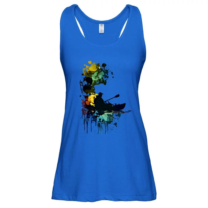 Kayak Meaningful Gift Ladies Essential Flowy Tank