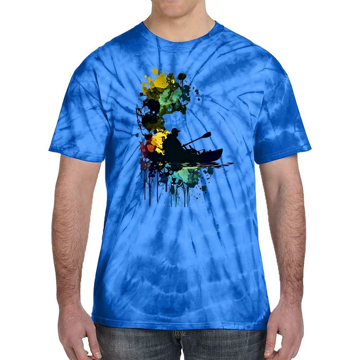 Kayak Meaningful Gift Tie-Dye T-Shirt