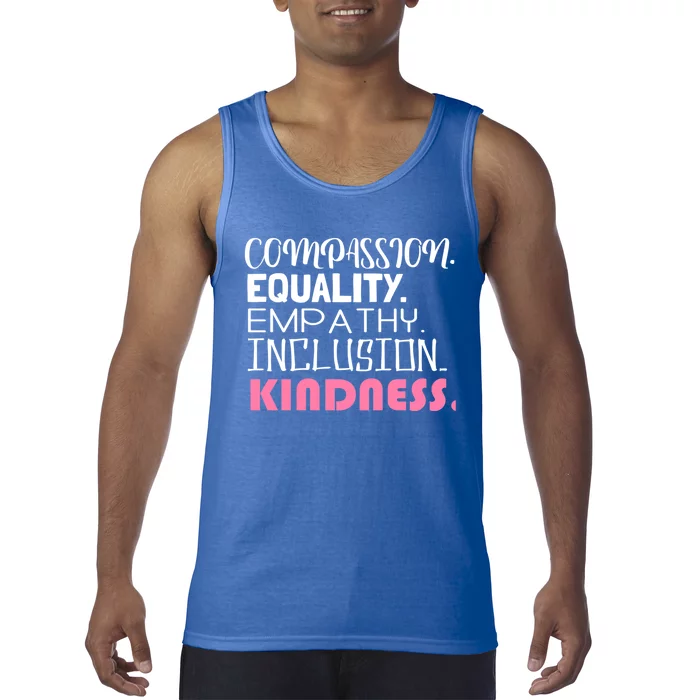 Kindness Matters Hu Equality Inclusion Clothing Cool Gift Tank Top