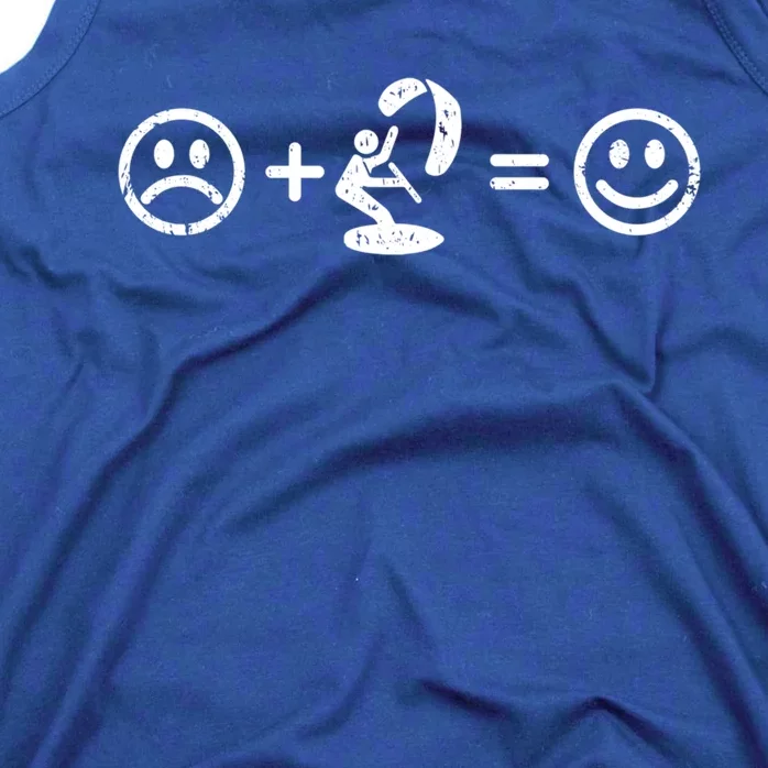 KiteSurfing Makes Happy Gift KiteBoarding Meaningful Gift Tank Top