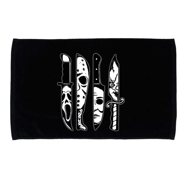 Knives Machete Horror Movies Halloween Microfiber Hand Towel