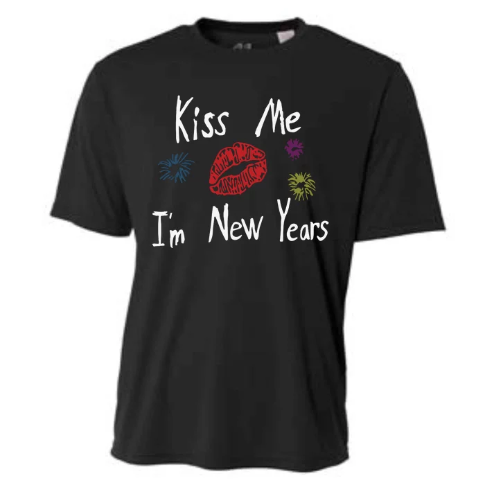 Kiss Me I’M New Years 2024 Cooling Performance Crew T-Shirt